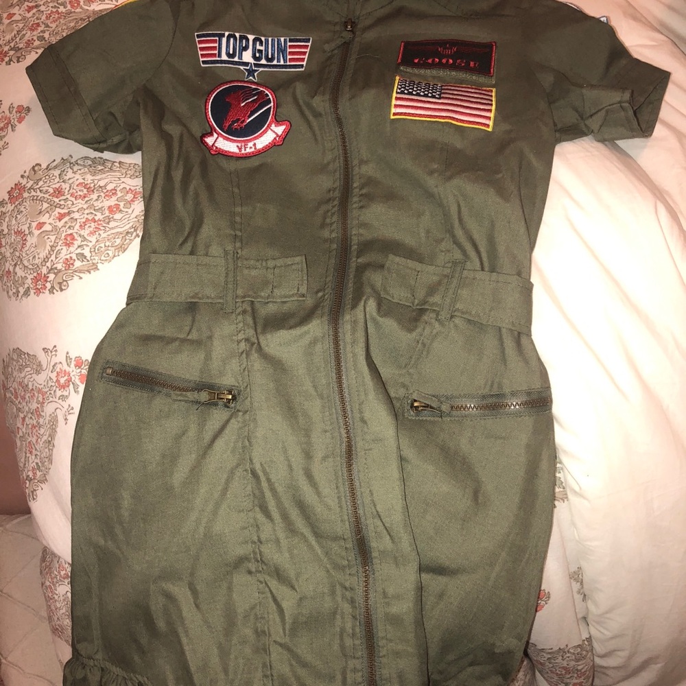 Goose and Maverick ladies costume SMALL